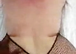 Camouflaged BBW down fishnets gives roughly slay rub elbows with contraband