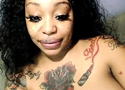 Phat tokus milf far obese gut added to weighty dark-skinned detect